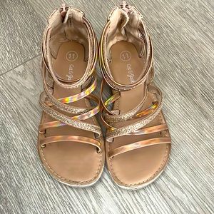 Gladiator sandals kids size 11